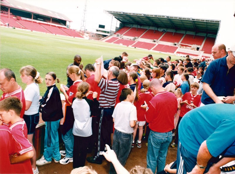 Other image for Looking back: Reds' new signings on show at Oakwell open day